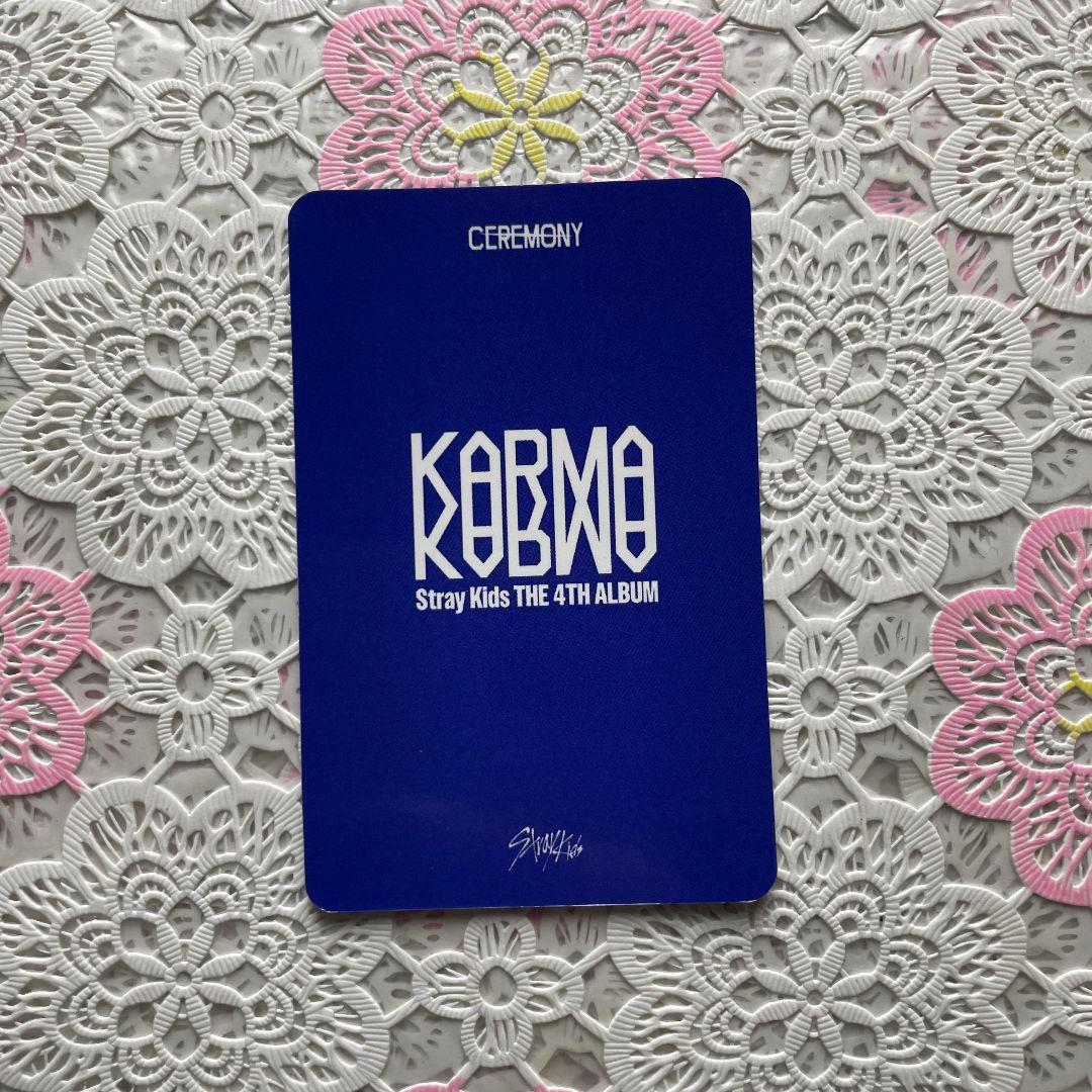 Straykids ヒョンジン Karma サノク 公開放送 トレカ