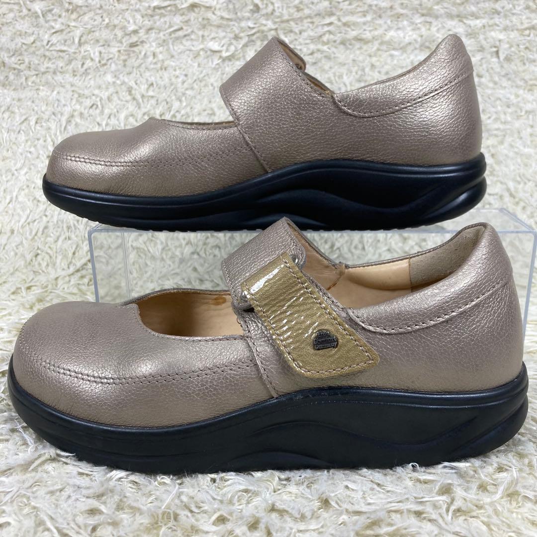 『極美品』フィンコンフォート NAGASAKI コンフォートシューズ ベルクロ