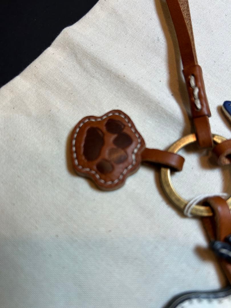 genten ゲンテン レザーチャーム 野球　　Snoopy スヌーピー 新品