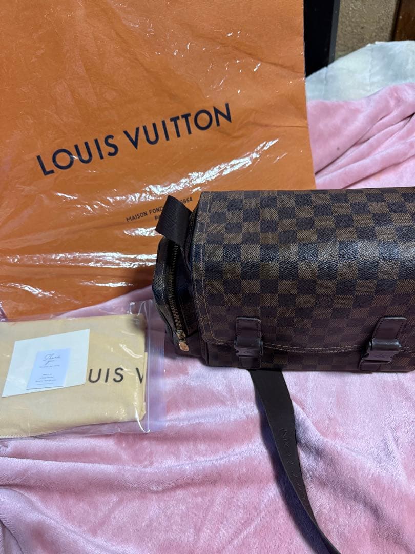 ネ*ル様 2万スタ★高級★ルイヴィトン　リポーター メルヴィール　ダミエ ユニセ