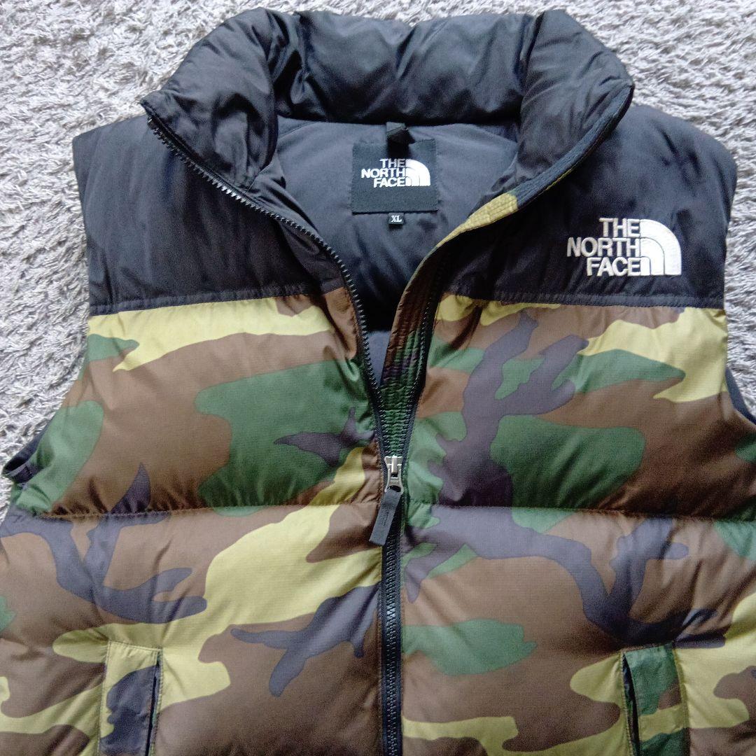 THE NORTH FACE ヌプシ ダウンベスト カモフラ