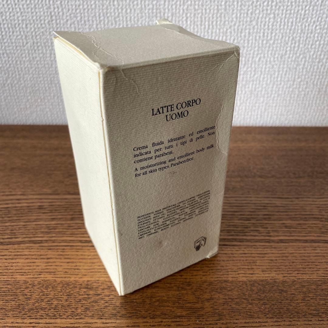 ボディクリーム S. NOVEFIA LATTE CORPO UOMO 250ml