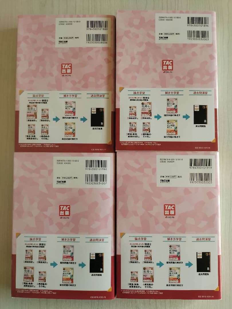 【4冊セット】 2023年版 みんなが欲しかった! 税理士簿記論の教科書&問題集