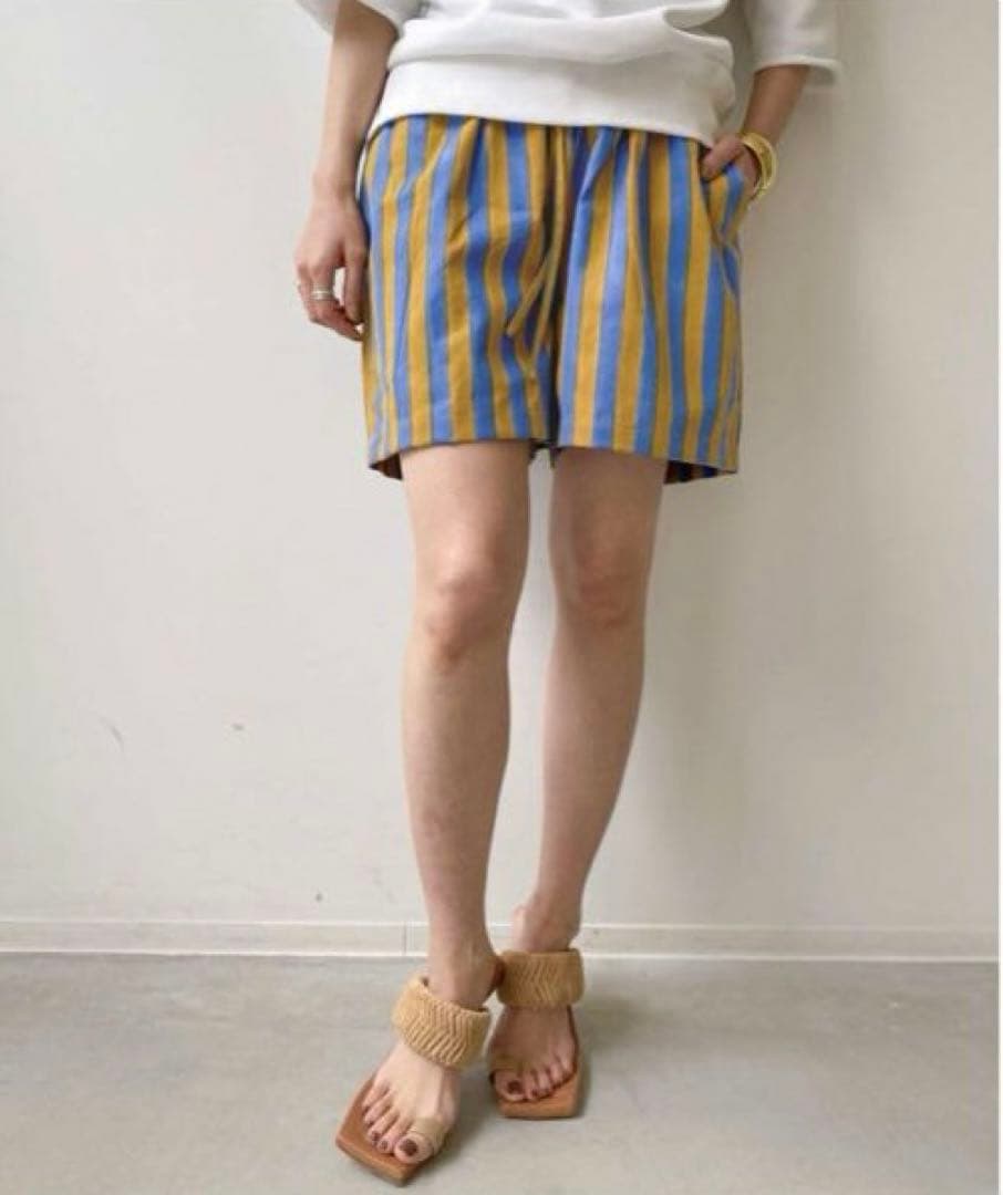 【完売品】希少 廃盤 SZ Blockprints STRIPE SHORTS