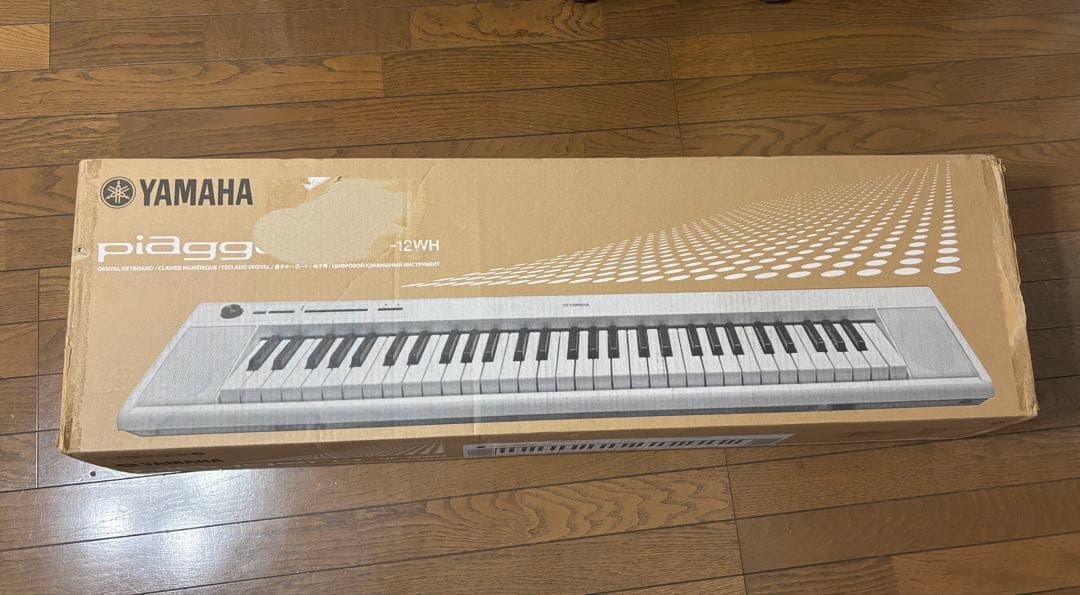 YAMAHA Piaggero ピアノキーボード NP-12WH
