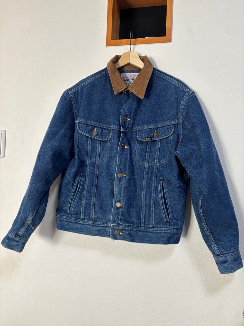 束*郎様 美品！80,s USA製　Lee STORM RIDER デニムジャケ