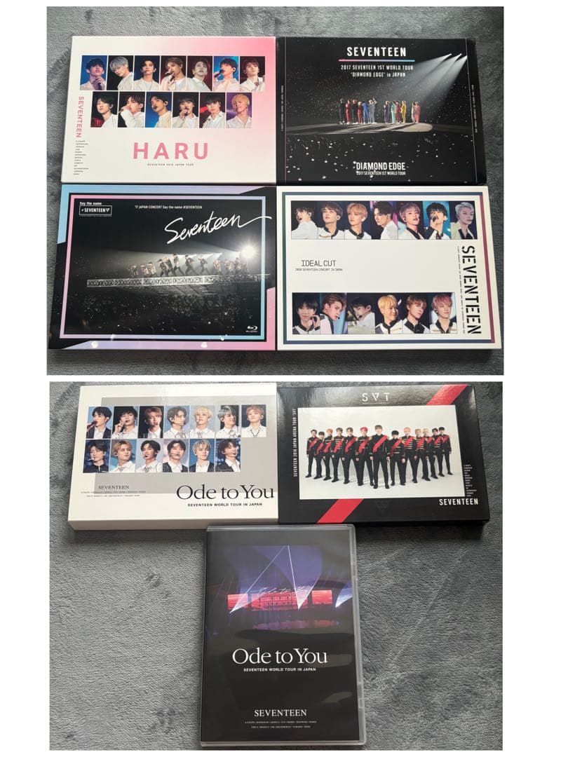 SEVENTEEN ６点Blu-ray 1点DVD まとめ売り7点