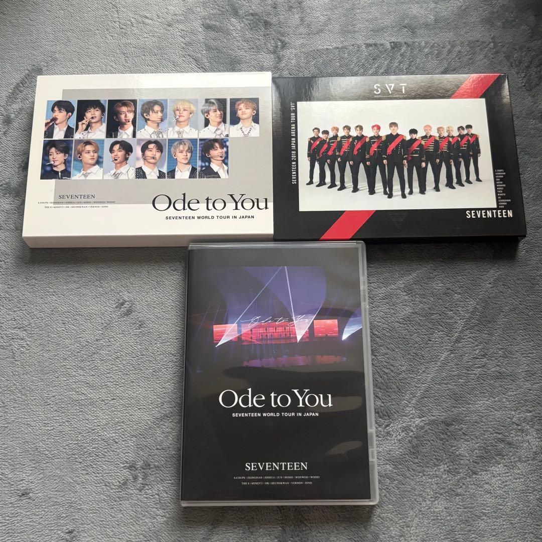 SEVENTEEN ６点Blu-ray 1点DVD まとめ売り7点