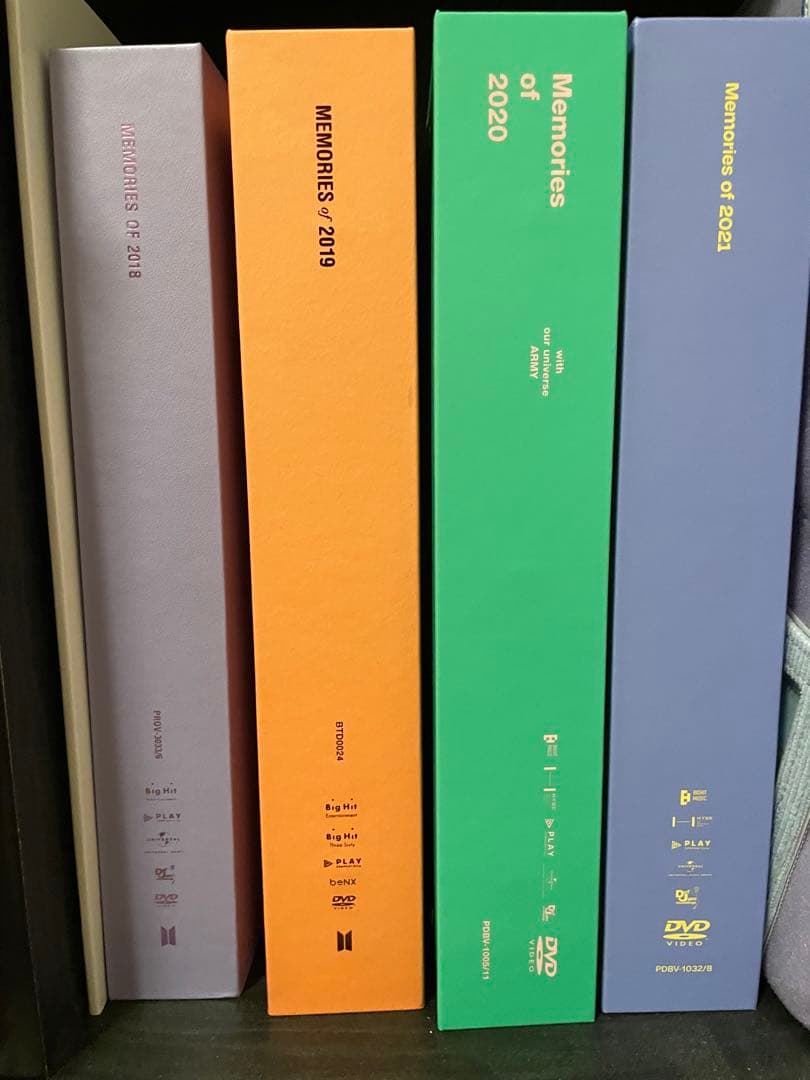 BTS バンタン　MEMORIES DVD