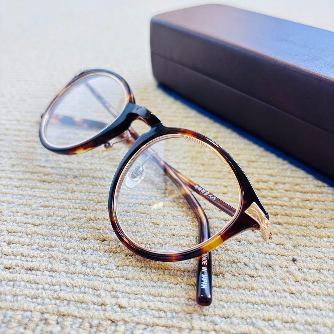 【極美品】越前國甚六作 JN-051 福井・鯖江メガネ