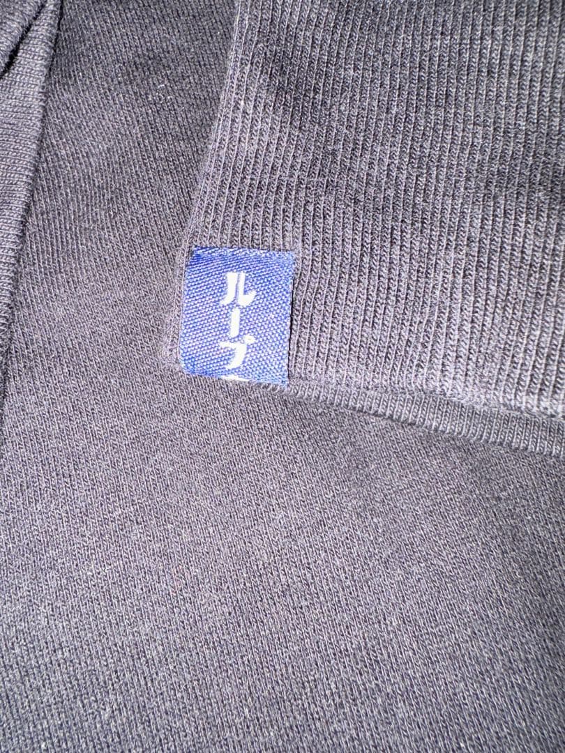 ループウィラー LW313 吊り編みリラックスフィット スウェット ブラック L