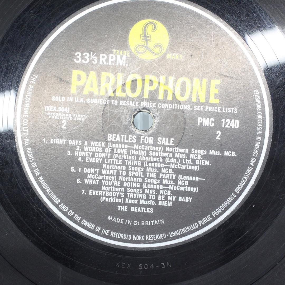 英LP The Beatles For Sale UK盤 Mono ジャケ悪