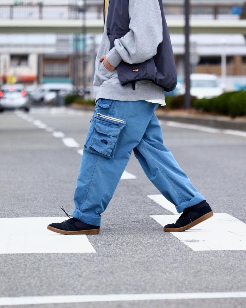 ノースフェイス パープルレーベル インディゴ フィールドパンツ NT5308N