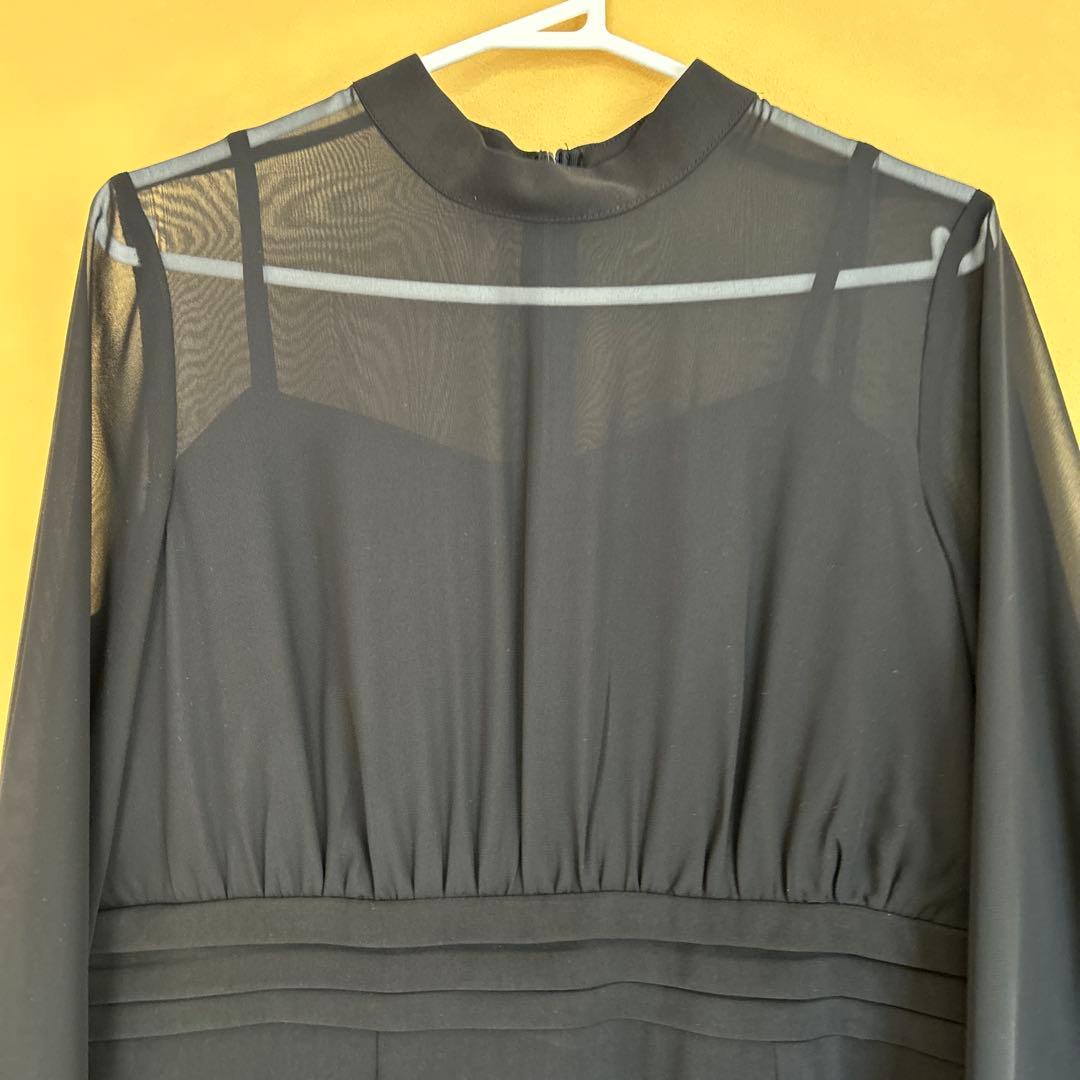 atlo 4L フォーマルドレス　ジレ付き　ブラック　2回着用　美品