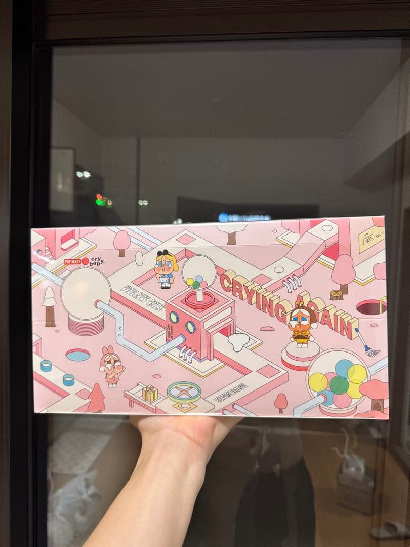 ぬいぐるみ POPMART CRYBABY Crying Again + for love