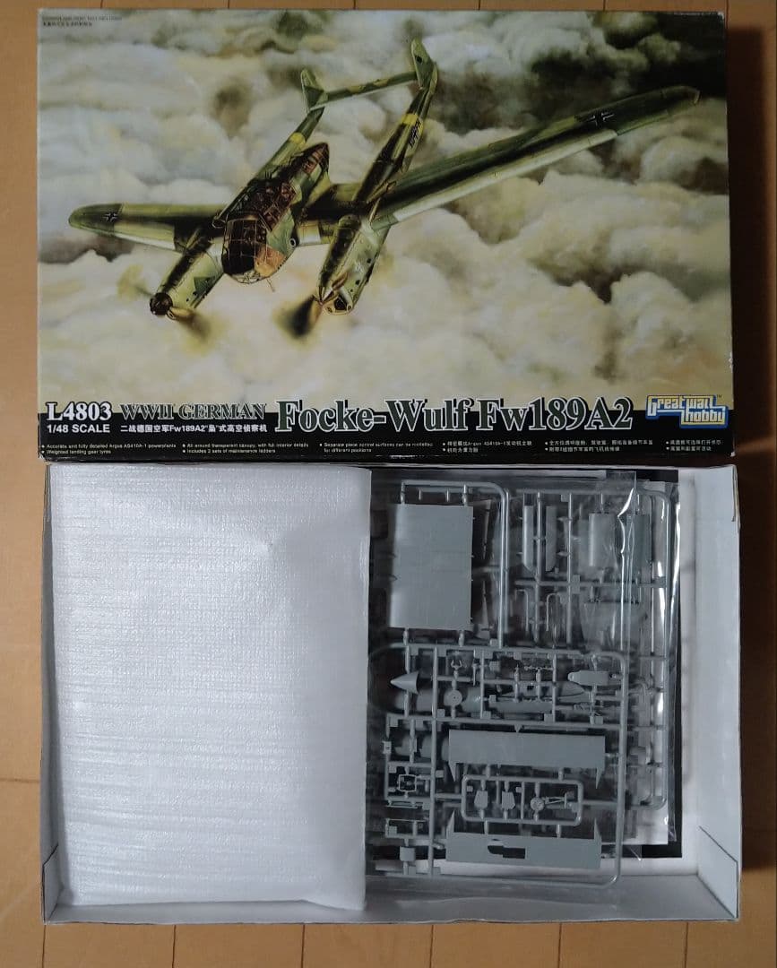 1/48 モノクローム ワイバーン ＆ グレートウォールホビー Fw189A2