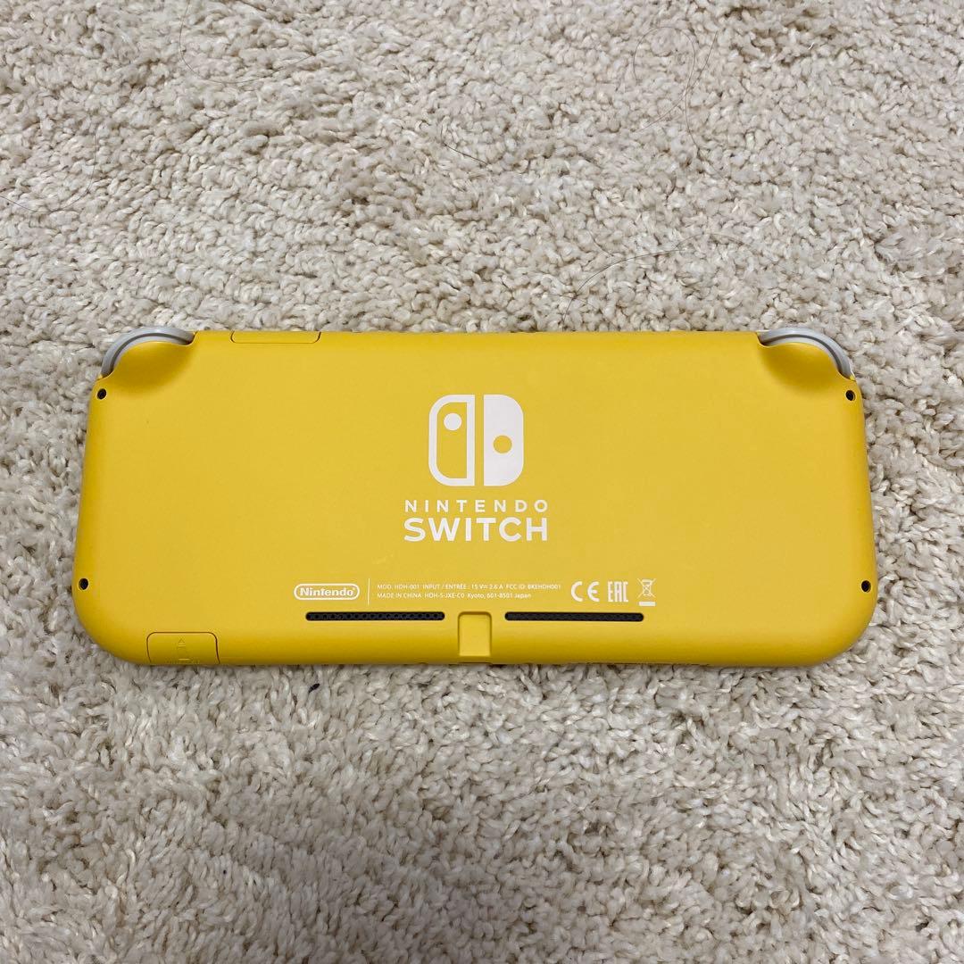 Nintendo Switch Lite イエロー 本体 [箱無し] 充電器付き