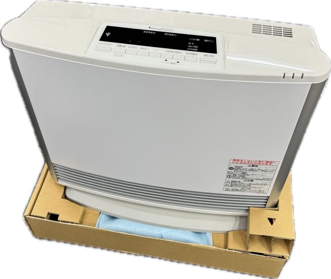 リンナイ　ガスファンヒーター ホワイト　 RN-C450XFH-WH