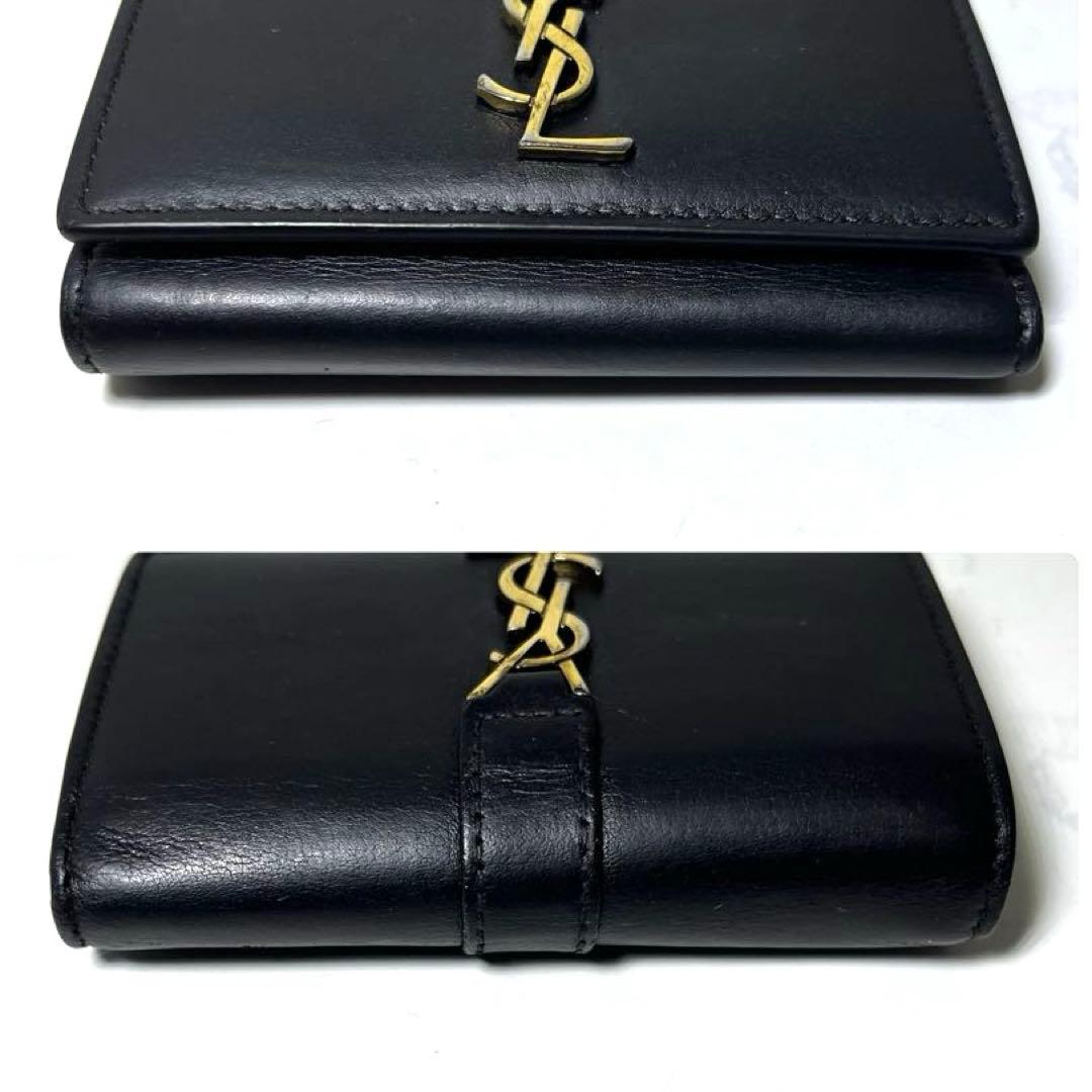 サンローラン　6連　キーケース　カードケース　ゴールド金具