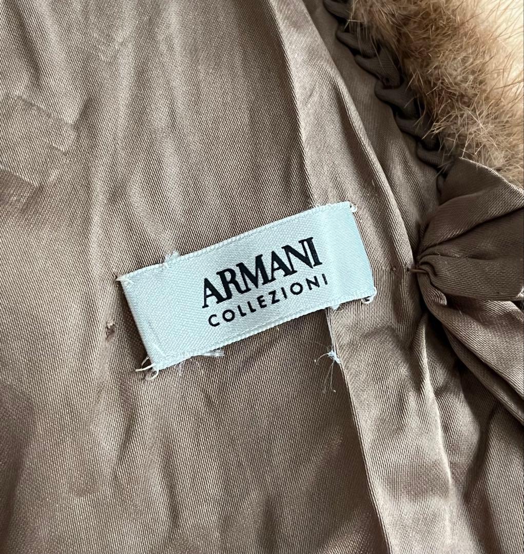 アルマーニ コレツィオーニ ファー ミンク ジャケット レディース