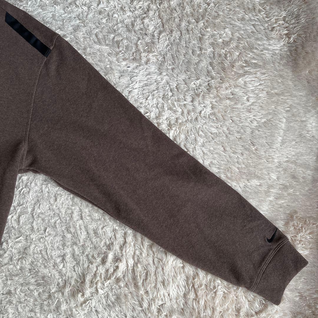 ナイキゴルフ/ハーフジップスウェット/茶系