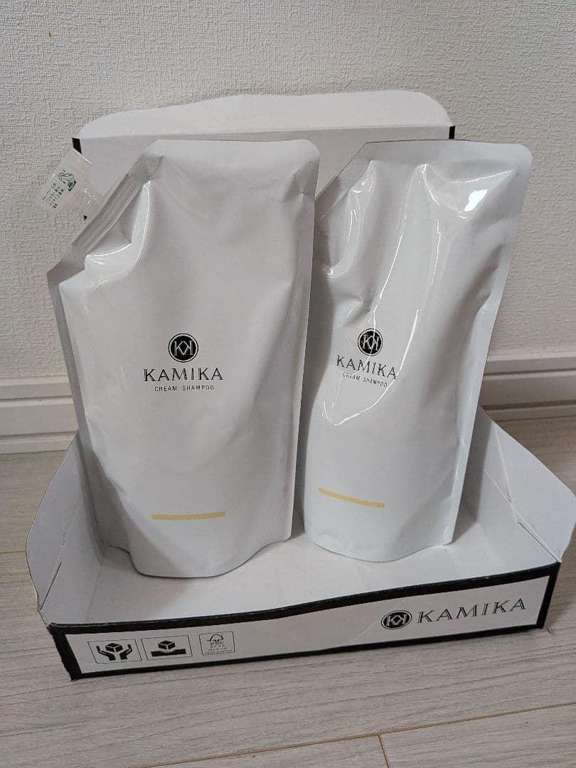 KAMIKA オールインワンクリームシャンプー 2本セット2025購入