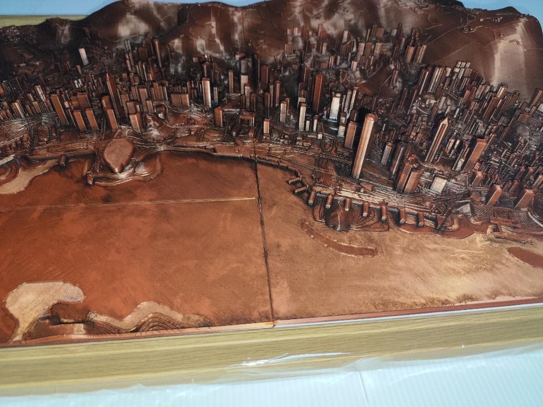 依頼品　香港立体模型　サイズ 574mm×400mm