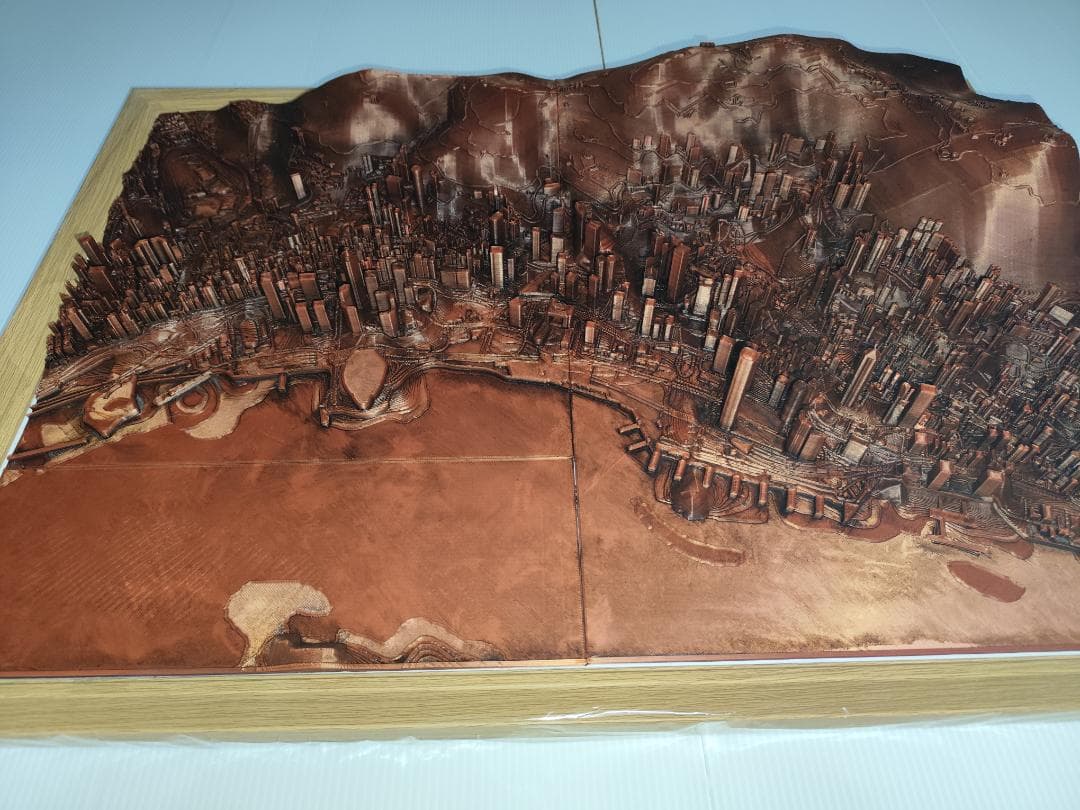 依頼品　香港立体模型　サイズ 574mm×400mm