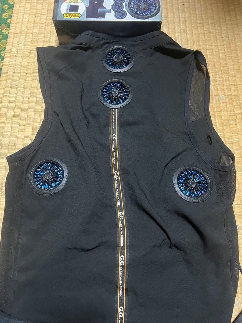 桑和 SOWA icE-PAD アイスパッドベストセット 13109 ブラック