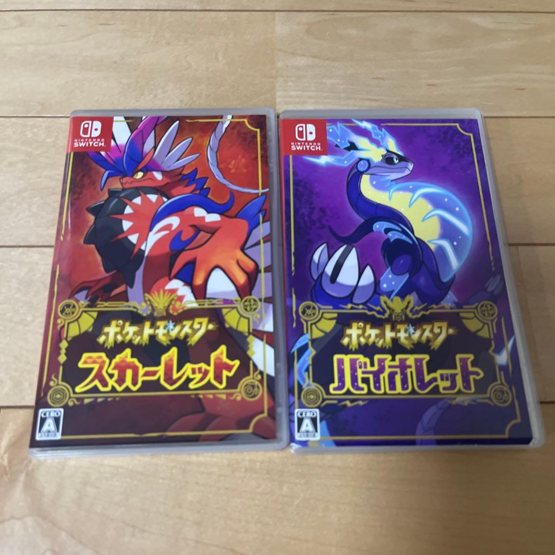 Nintendo Switchポケットモンスター スカーレット　バイオレット
