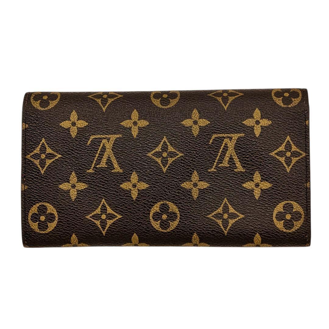 外観美 ルイヴィトン モノグラム ポシェット ポルトモネ クレディ 961