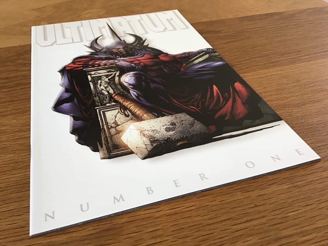 アルティメイタム #1 超レア表紙　アメコミリーフ