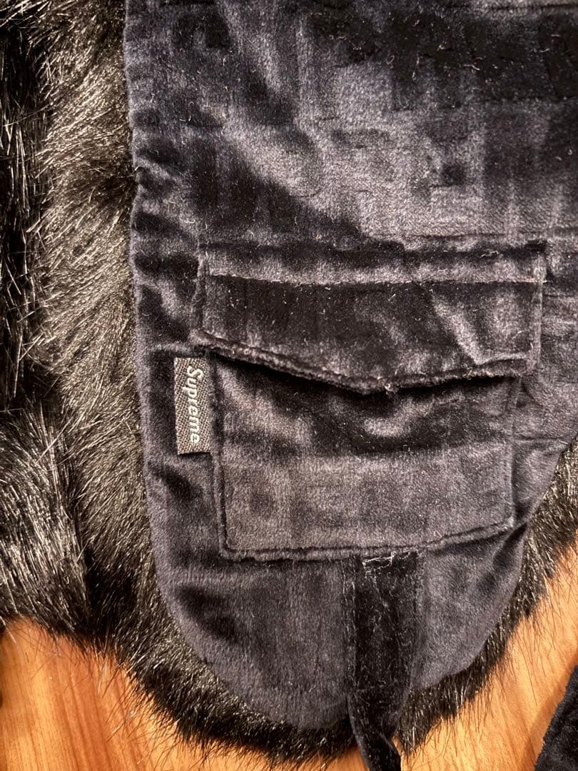 帽子 Supreme Velvet Pattern Trooper