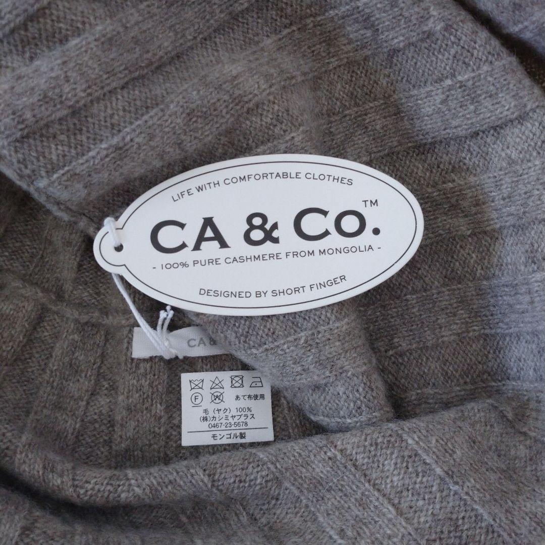 CA & Co. カシミヤ ネックウォーマー グレー
