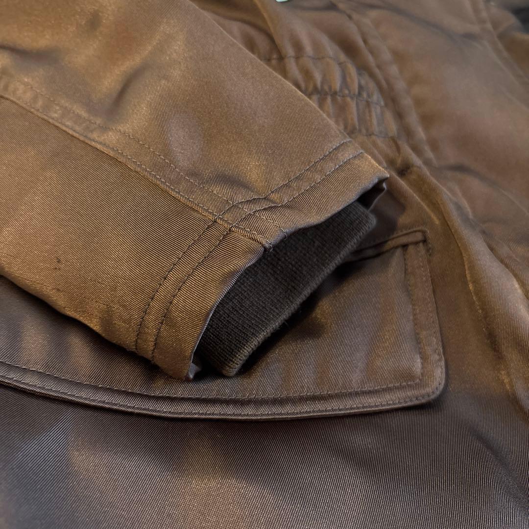 【超美品】6(ROKU) BOA COLLAR ZIP COAT B