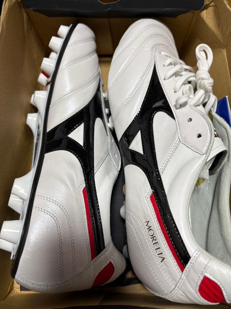 【新品未使用】ミズノ モレリア2 JAPAN ホワイト [サイズ：29.0cm]