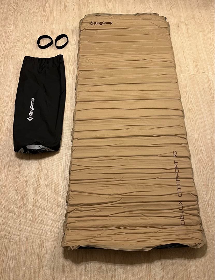 キングキャンプ　寝具　インフレーターマット　キャンプ寝具　2点セット売り