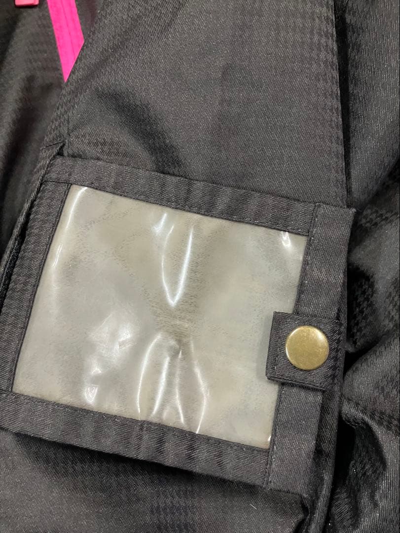 Woods 子ども用スキーウェア 黒/ピンク170cm