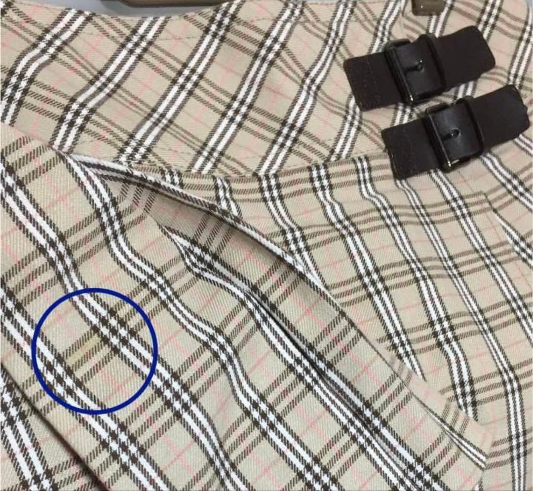 BURBERRY ブルーレーベル キュロットパンツ ミニスカート