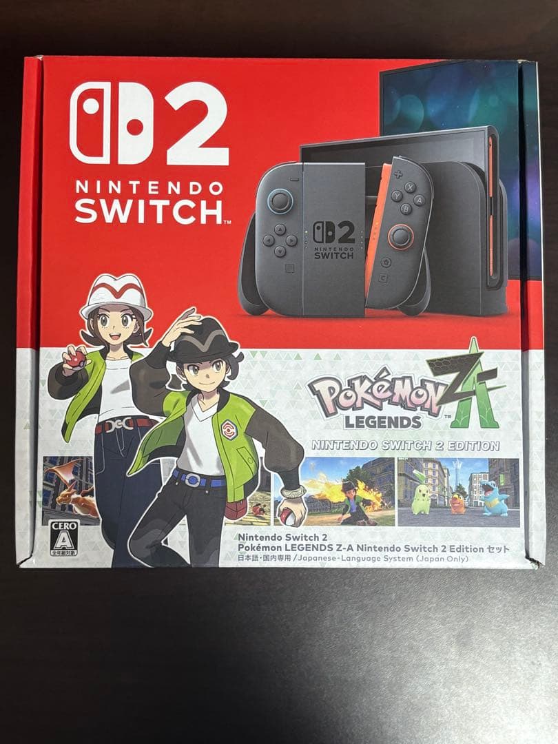 【レシート付き】Nintendo switch2本体ポケモンレジェンズZAセット