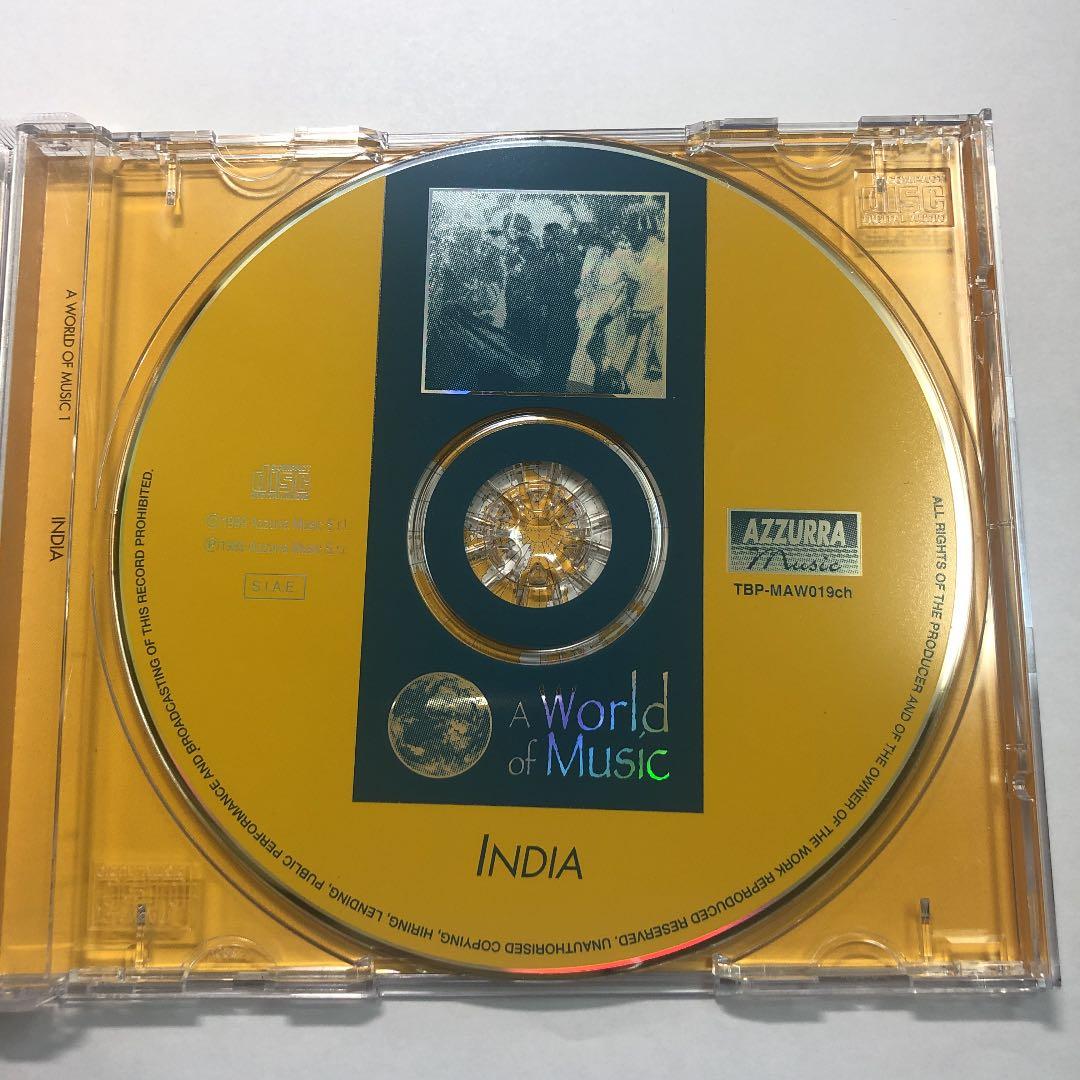 ワールド・オブ・ミュージック　インド　帯付
