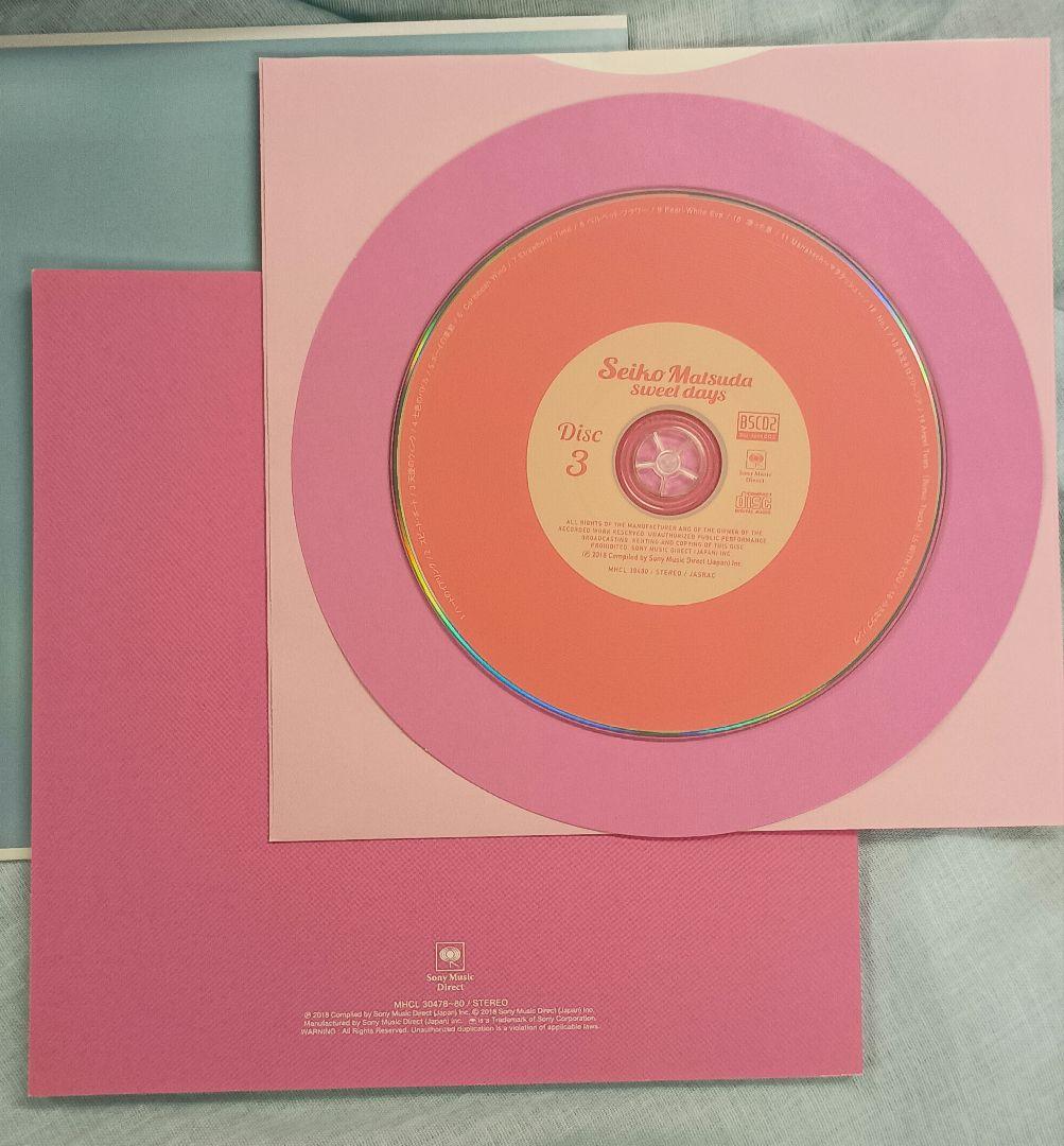 Seiko Matsuda sweet days 3枚組　松田聖子