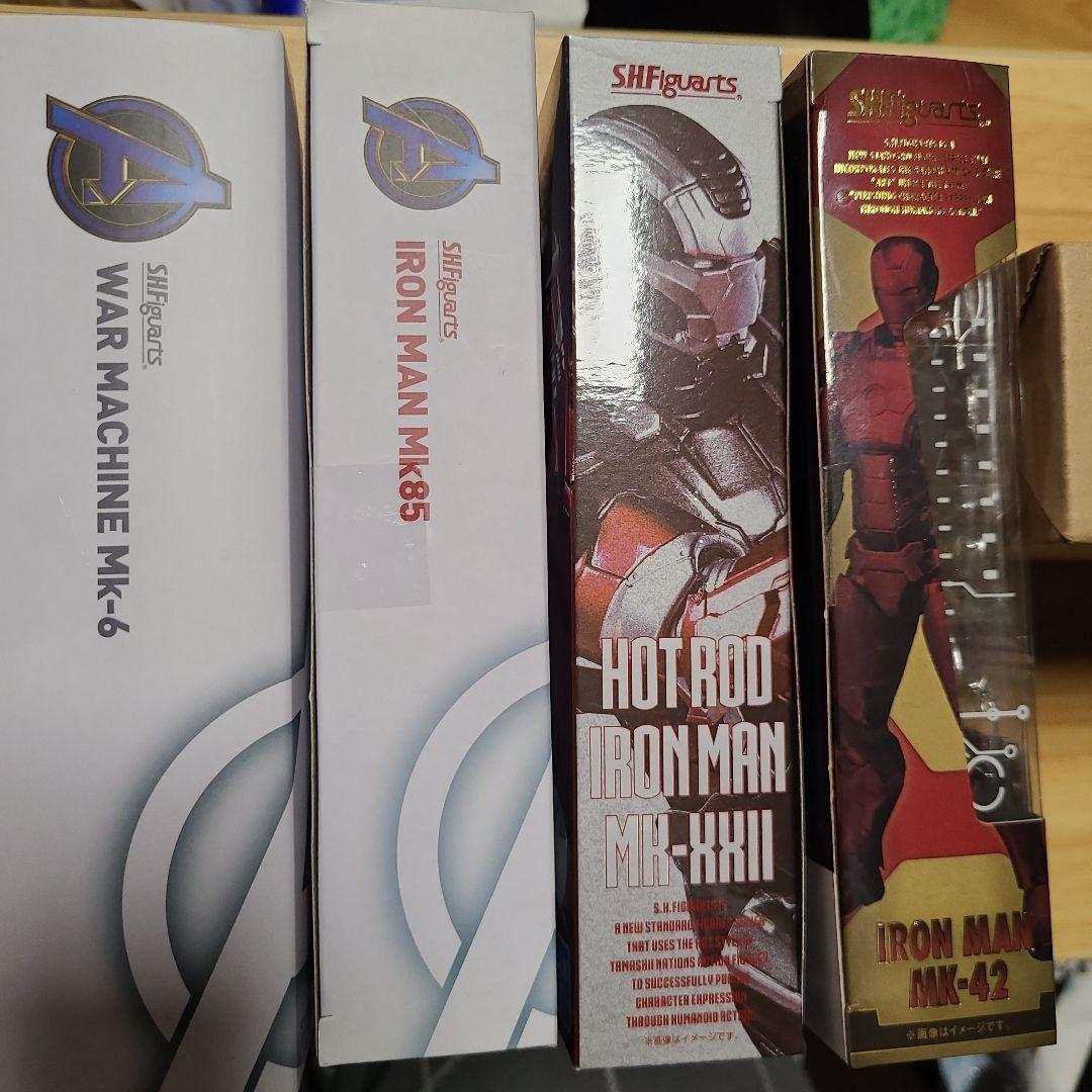 sh　アイアンマン　ウォーマシン　まとめ売り　アベンジャーズ