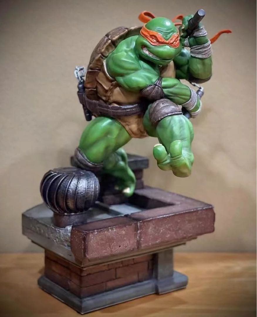 TMNT ミケランジェロ 1/4 スタチュー フィギュア