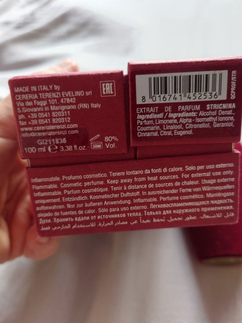 V Canto.Stricnina香水.100ml.