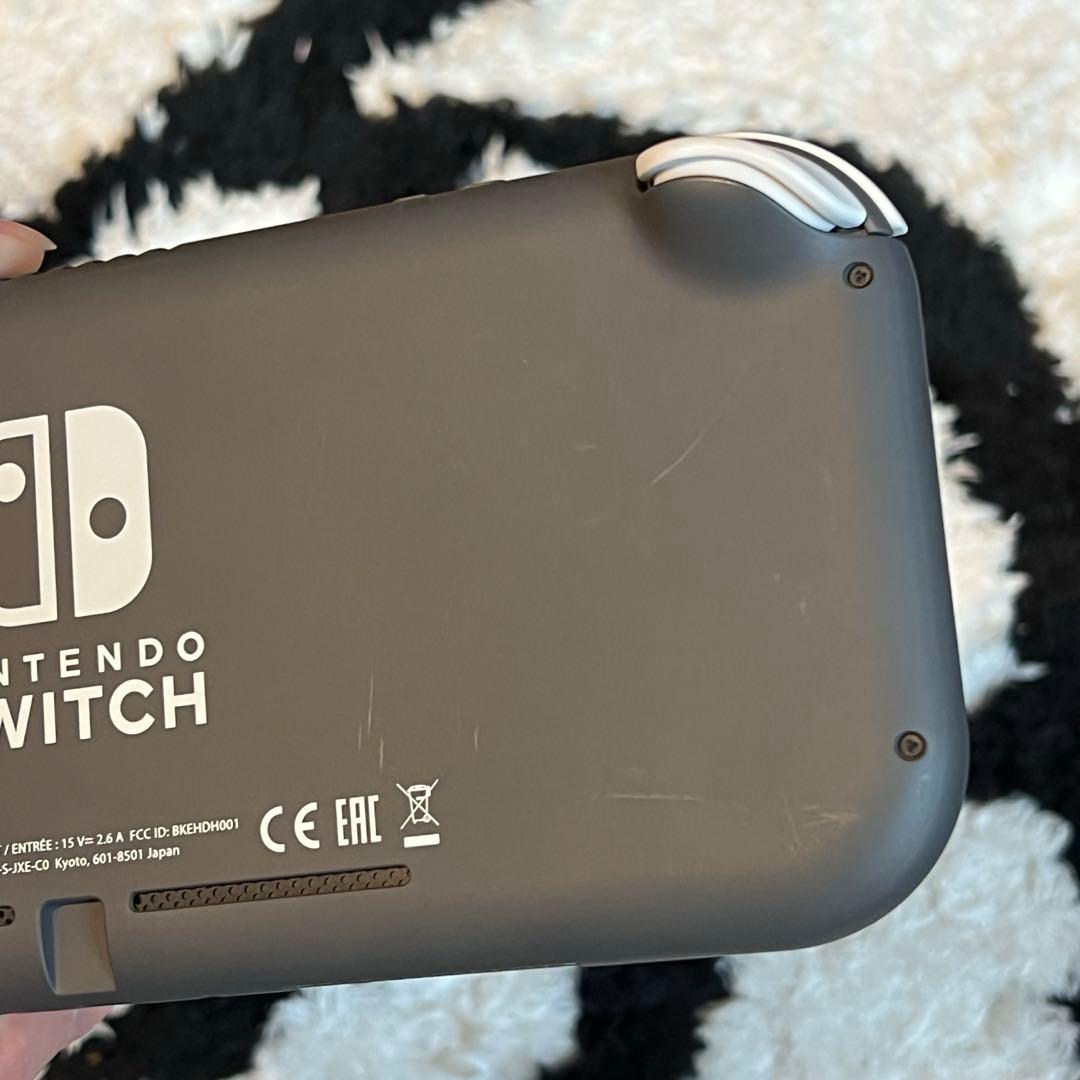 Nintendoswitch lite グレー　動作確認済み・初期設定済み