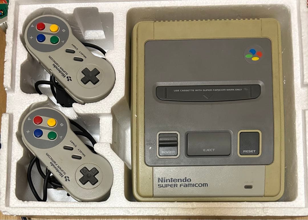 スーパーファミコン　箱説明書付　ソフト7本　アダプター無し