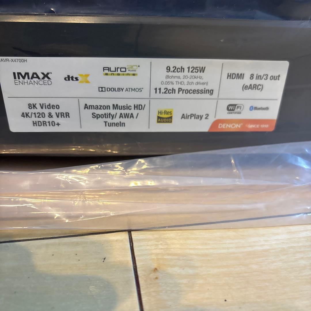 DENON AVアンプ　AVR-X4700