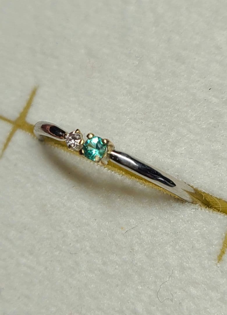 Miki PROFIAページ★パライバトルマリンピンクダイヤモンドリング★