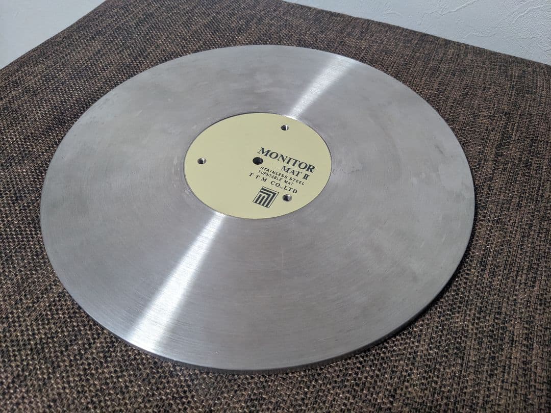 TTM MONITOR MAT Ⅱ ステンレス ターンテーブル モニターマット